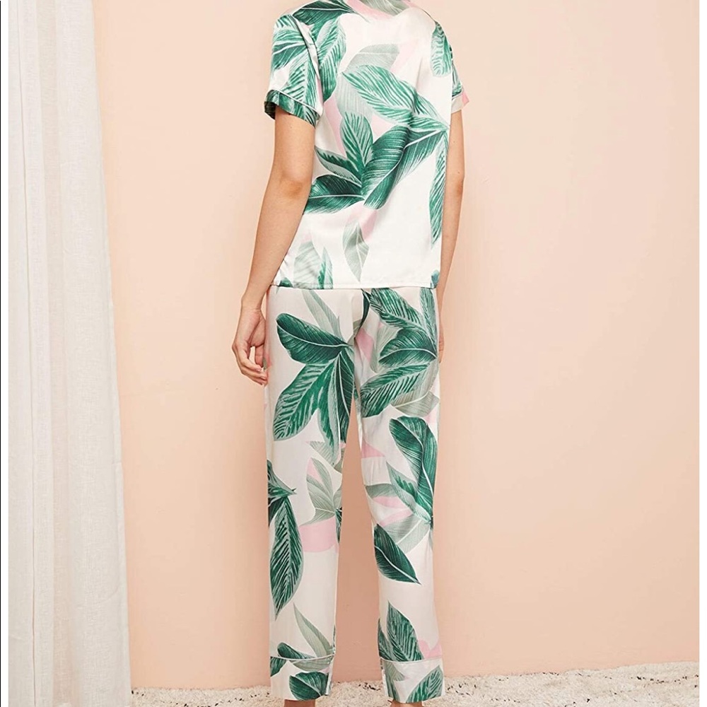 XS palm tree pajamas